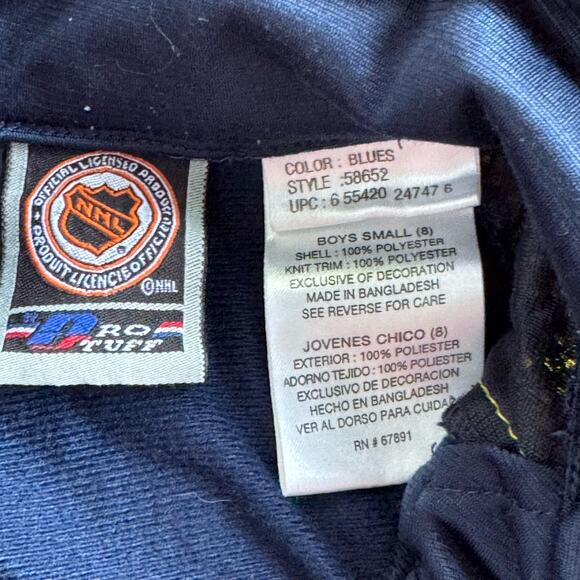 Youth NHL St Louis Blues Track Jacket Small (8) - Picture 2 of 6